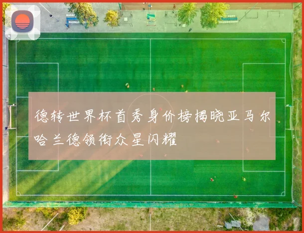 德转世界杯首秀身价榜揭晓亚马尔哈兰德领衔众星闪耀